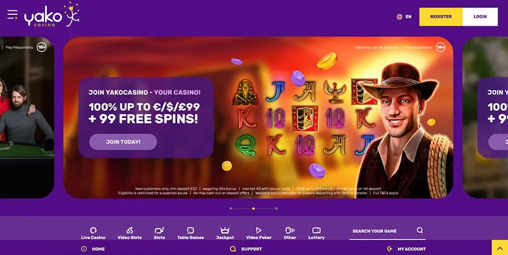 Yako Casino Site Overview