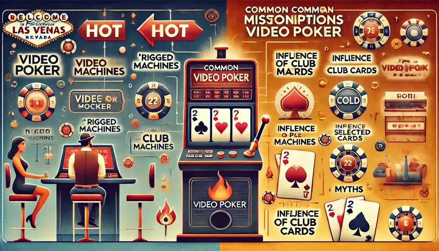 Video poker gameplay