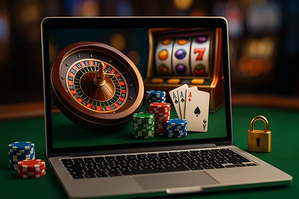 Secure gambling operator